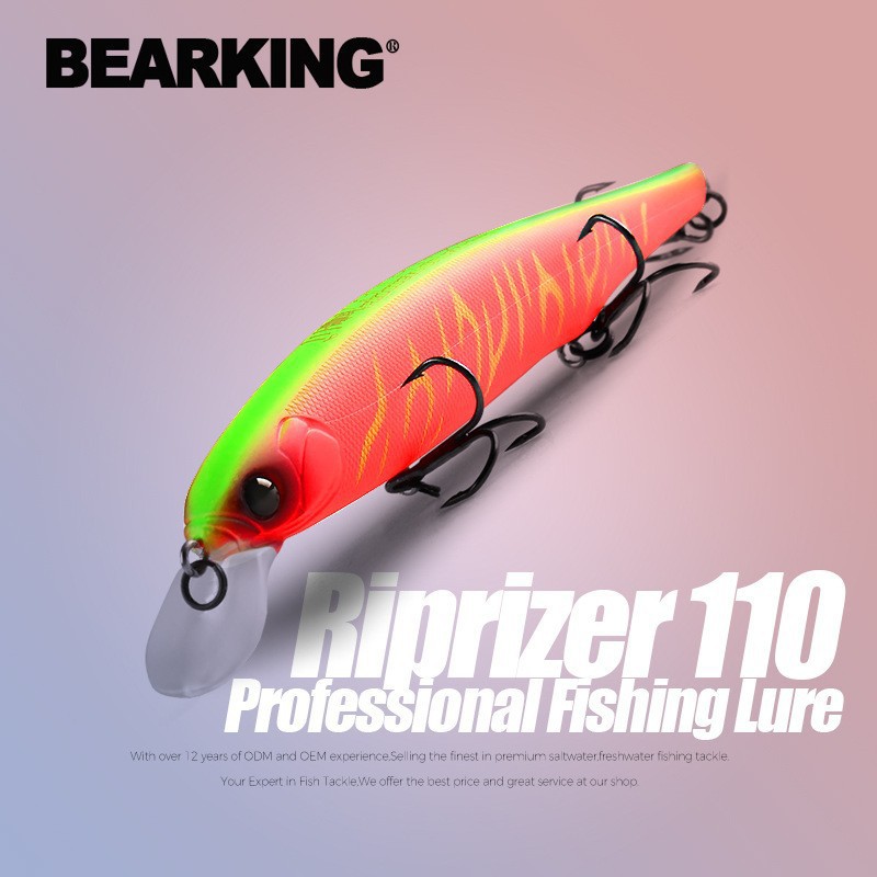 Fishing Lure Jerkbait - BEARKING Melhor Preço Riprizer 110 Jerking