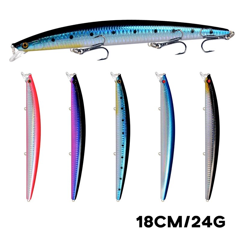 Fishing Lure Crankbait - Minnow isca de pesca laser duro