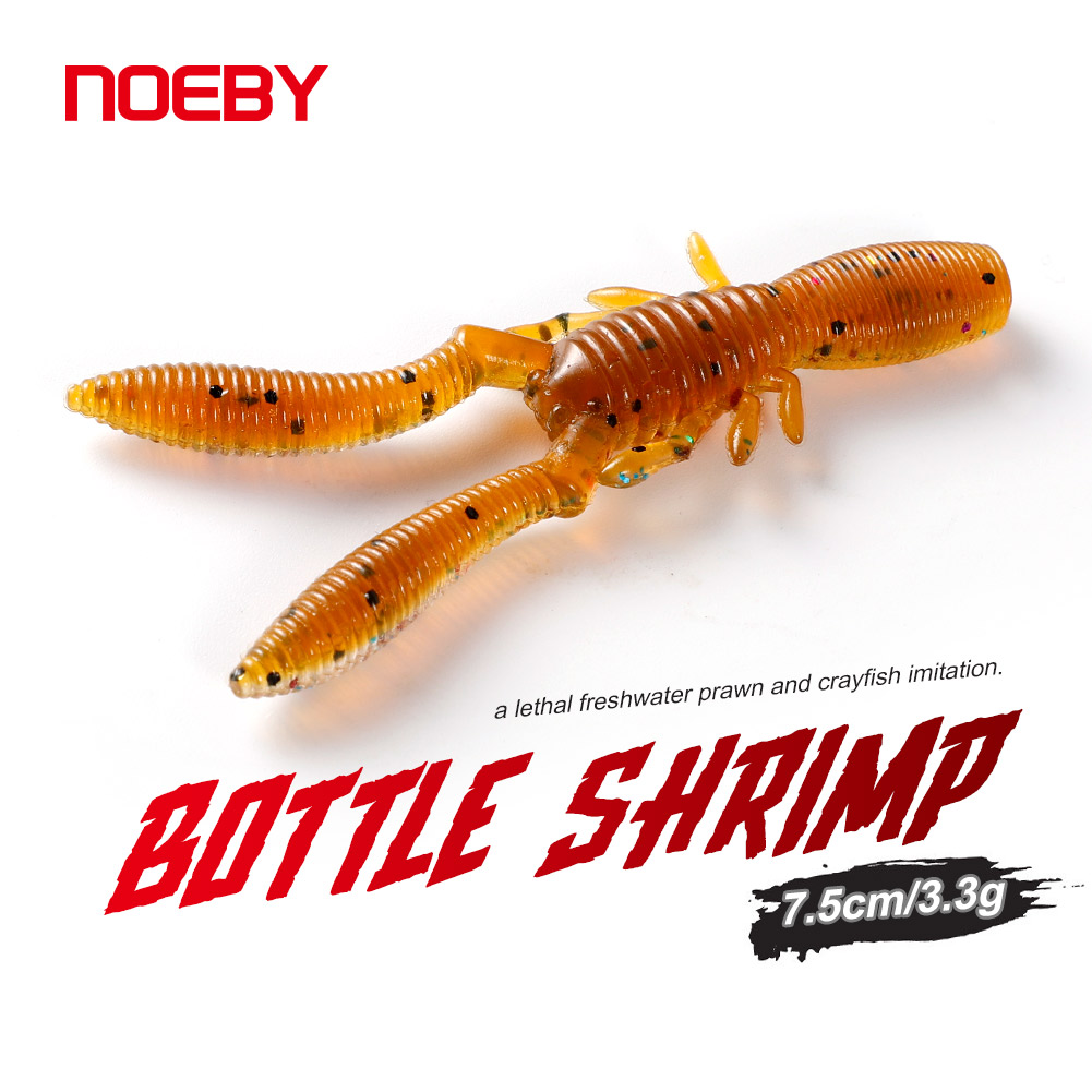 Fishing Lure Swimbait - Noeby garrafa camarão craw 75mm 3.3g