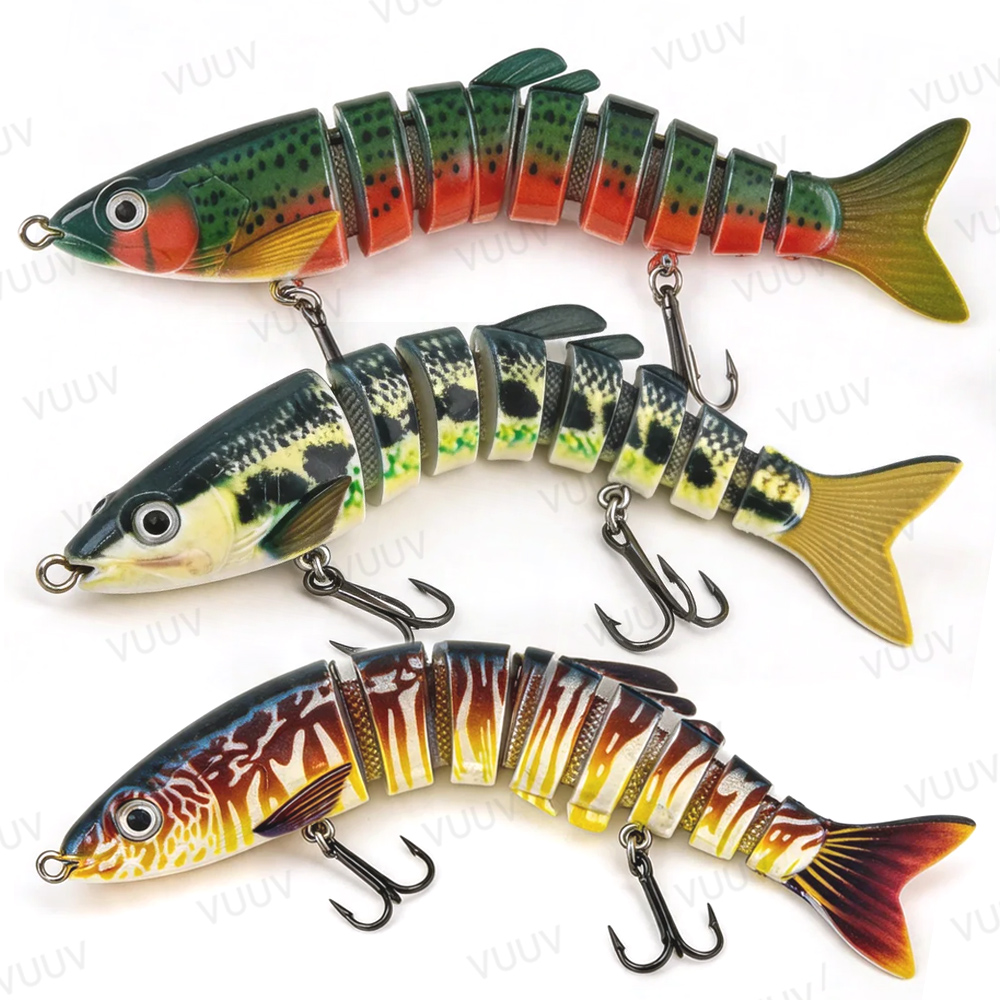 Fishing Lure Topwater - 100 Iscas Articuladas para Pesca de