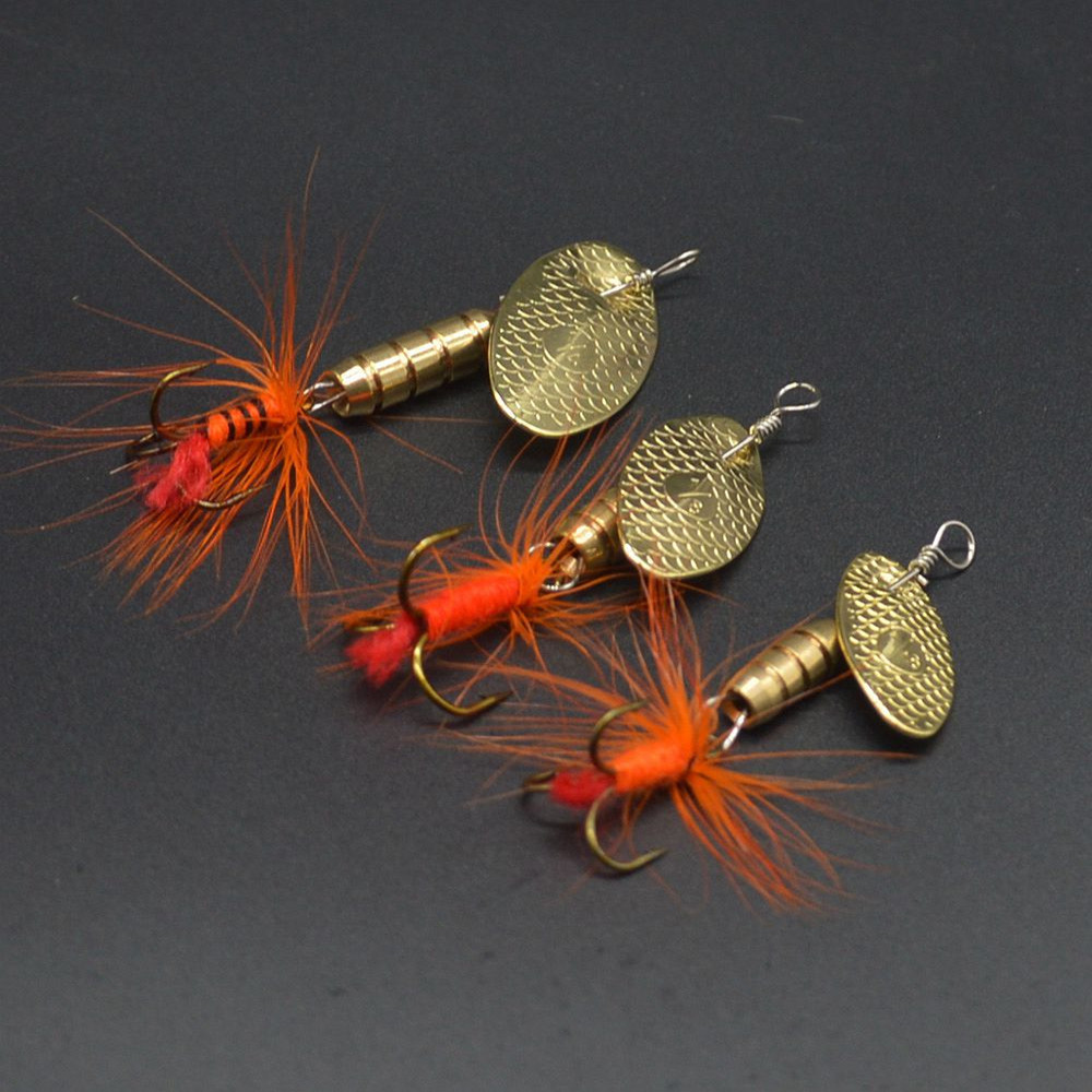 Fishing Lure Buzzbait - Isca de pesca giratória isca composta