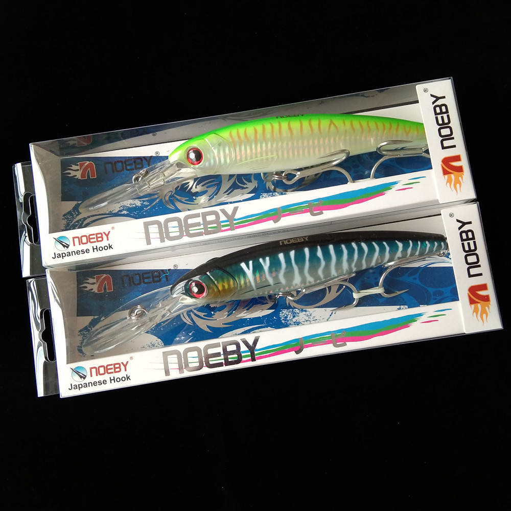 Fishing Lure Popper - Noeby 2 pçs 16cm 74.7g 12cm