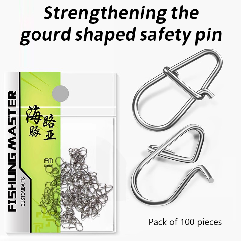 Fishing Lure Crankbait - /KQM/100 Peças Clipes de Pesca Rápidos