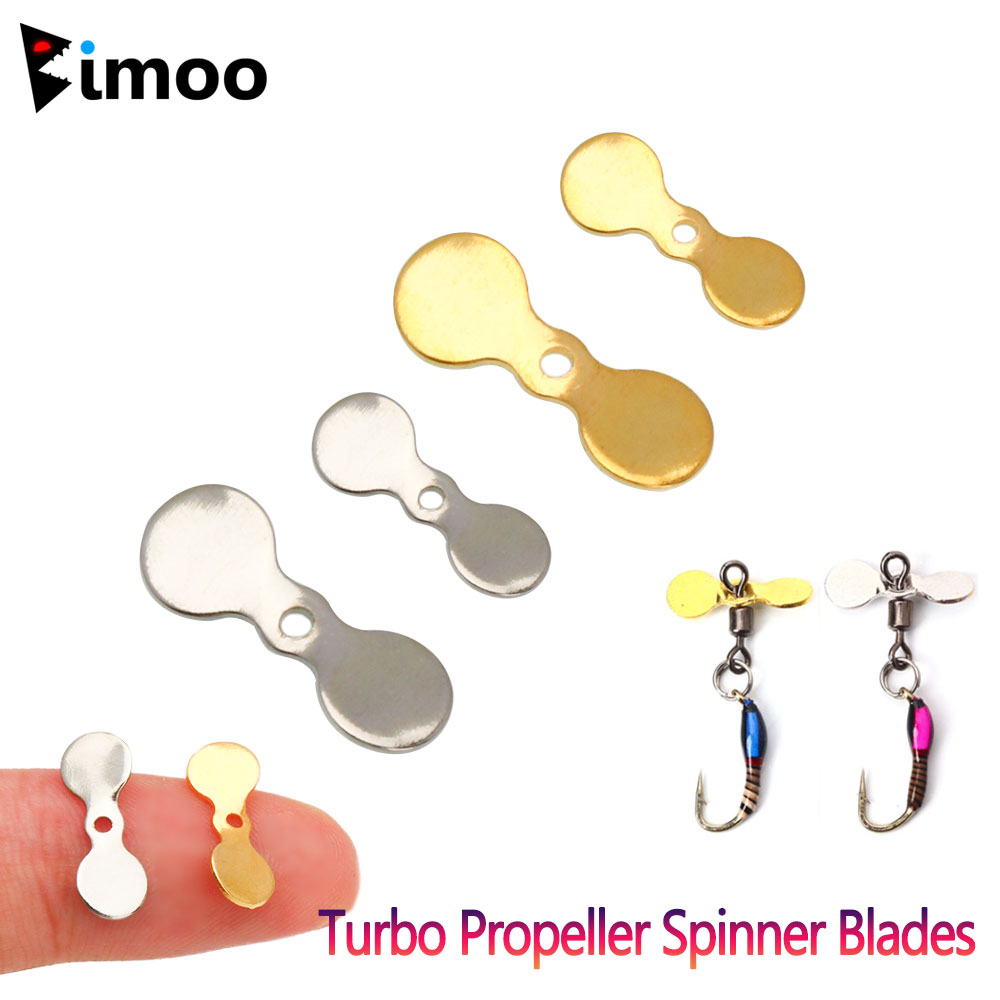 Fishing Lure Blade Bait - Bimoo 20 peças Lâminas Giratórias de