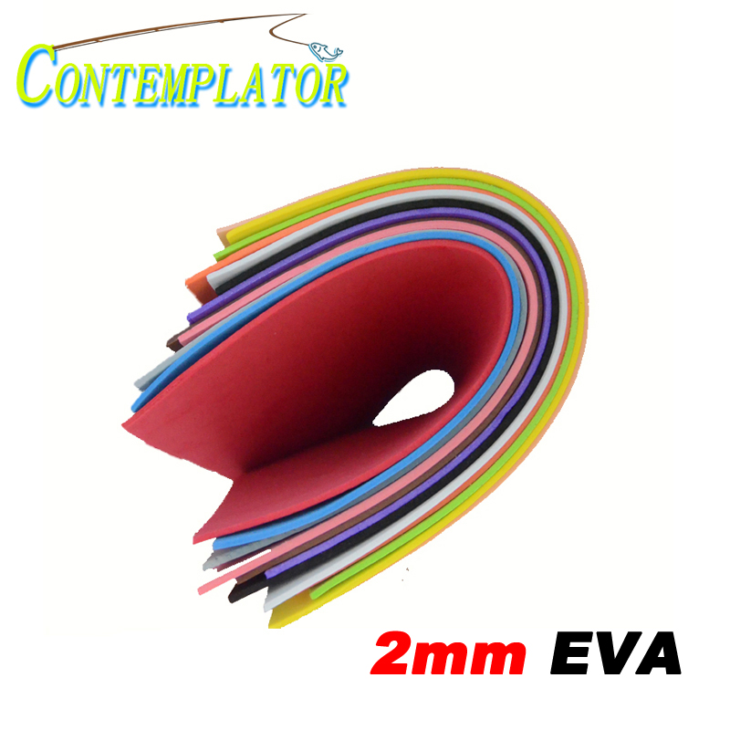 Fishing Lure Topwater - 3/4/5 pçs voar amarrando 2mm eva