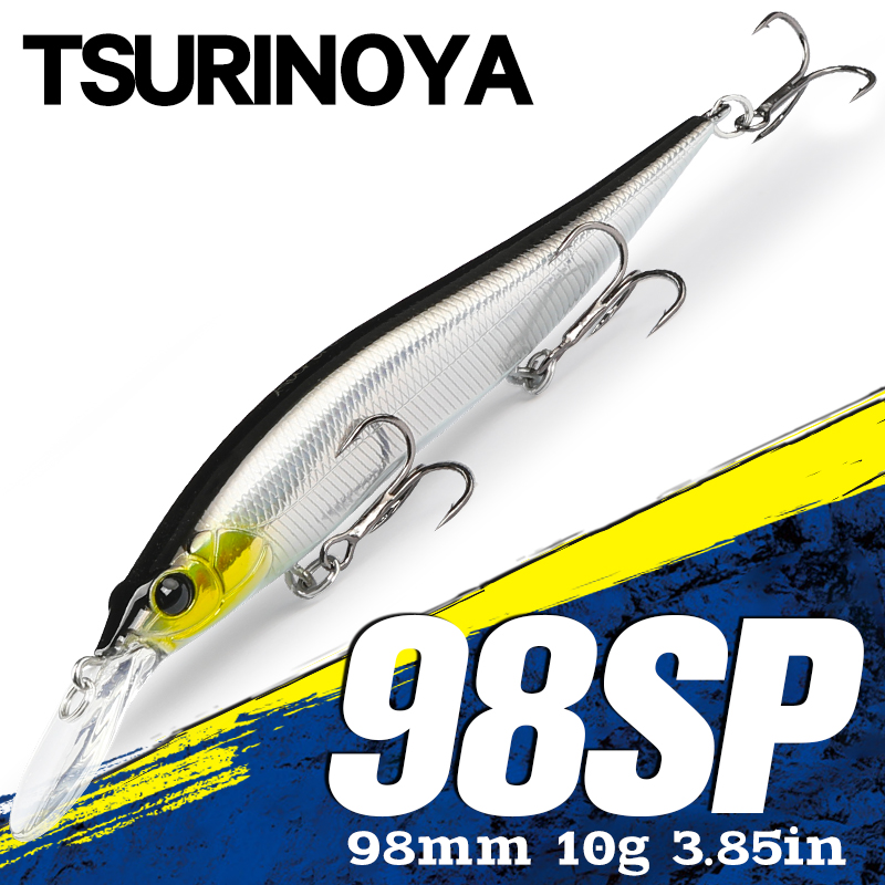 Fishing Lure Jerkbait - Tsurinoya suspensão minnow jerkbait aurora 98sp