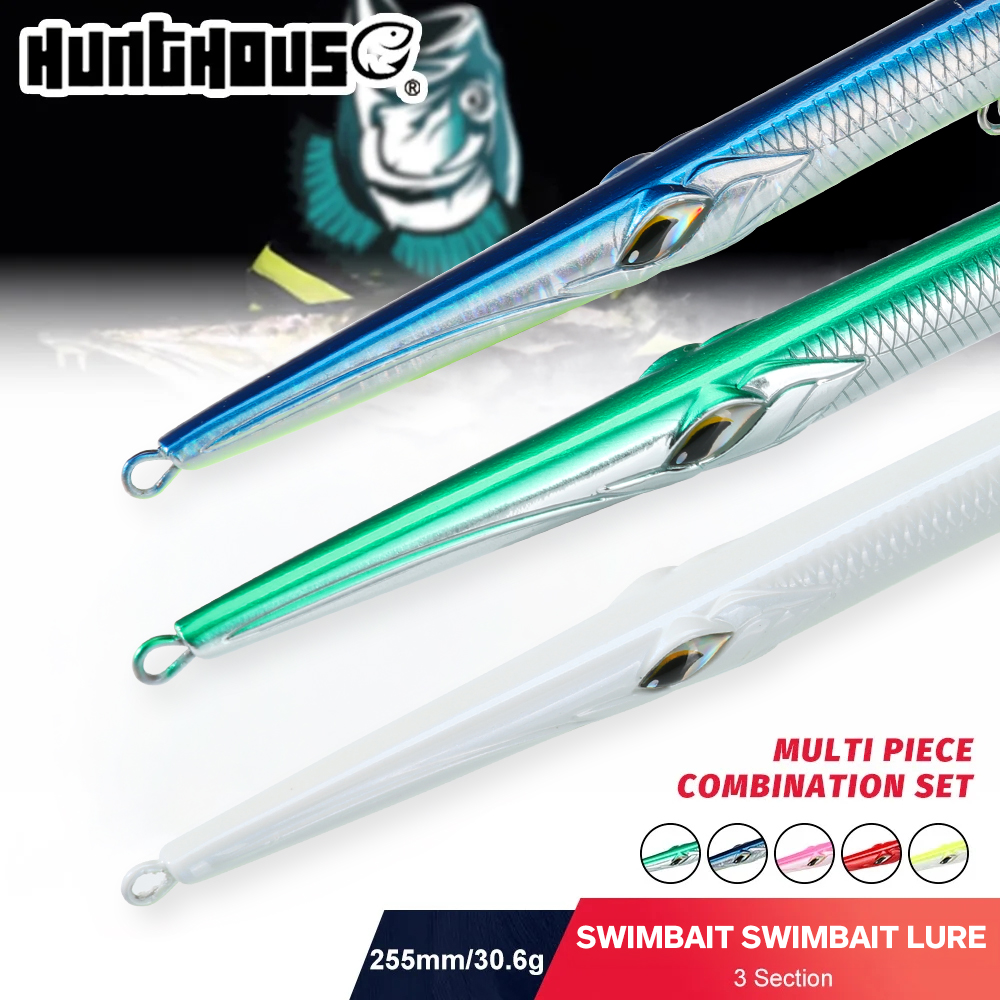 Fishing Lure Popper - Isca Artificial Hunthouse 3PCS Swimbait 255
