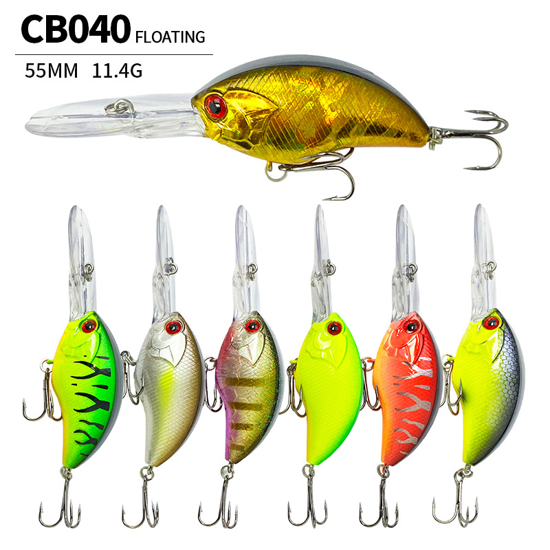 Fishing Lure Jerkbait - Iscas de Pesca Crankbait Flutuantes de