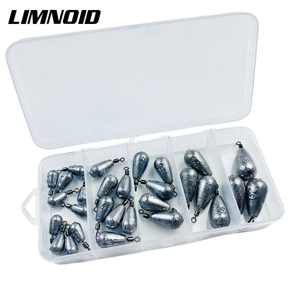 Fishing Lure Accessories - Conjunto de Pesos de Chumbo Limnoid