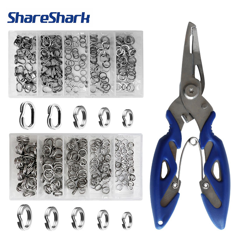 Fishing Lure Kit - ShareShark 200 peças de conectores de