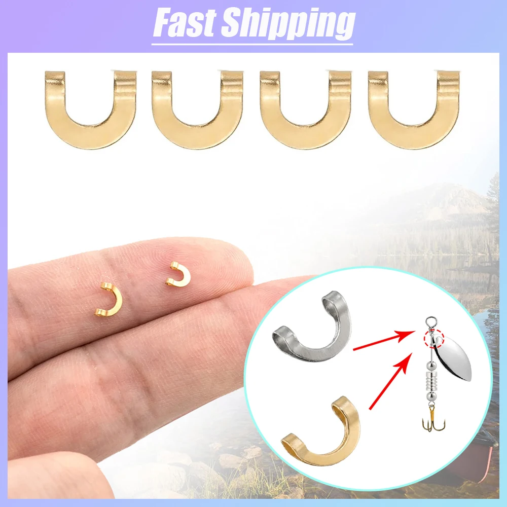 Fishing Lure Spinnerbait - 100 pçs pesca em forma de