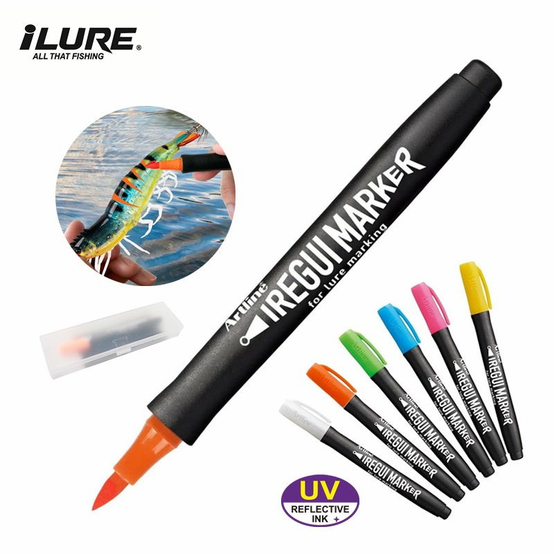 Nova Caneta de Tinta Fluoresce - Fishing Lure Soft Plastic avaliação e preço