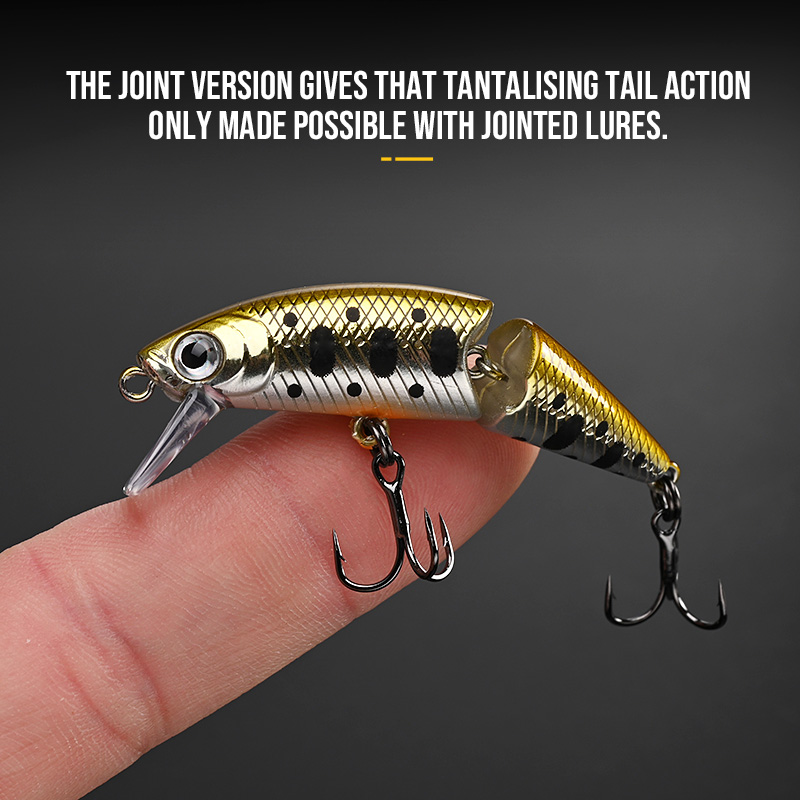 BLUX DR. Minnow Joint 50S Swim - Fishing Lure Popper avaliação e preço