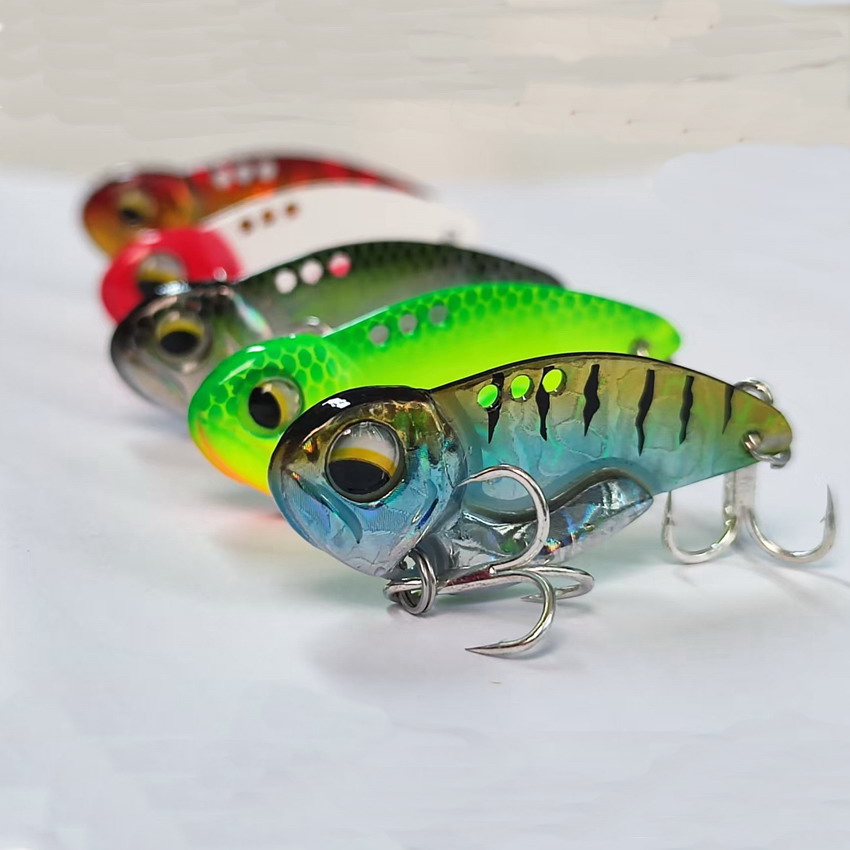 6 pçs metal vib iscas de pesca - Fishing Lure Blade Bait avaliação e preço