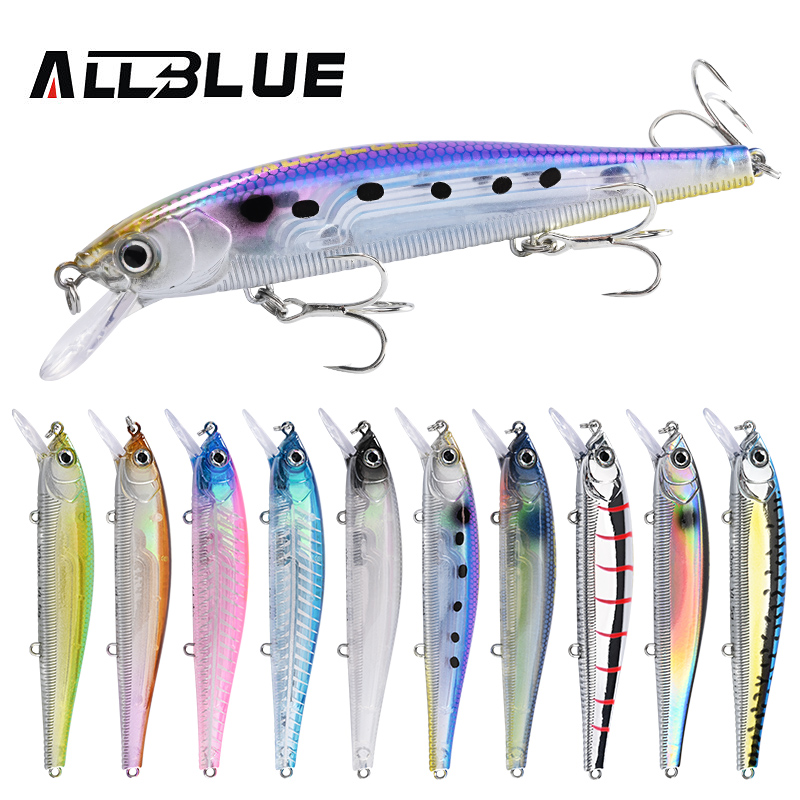 Isca Artificial ALLBLUE 3D Jer - Fishing Lure Jerkbait avaliação e preço
