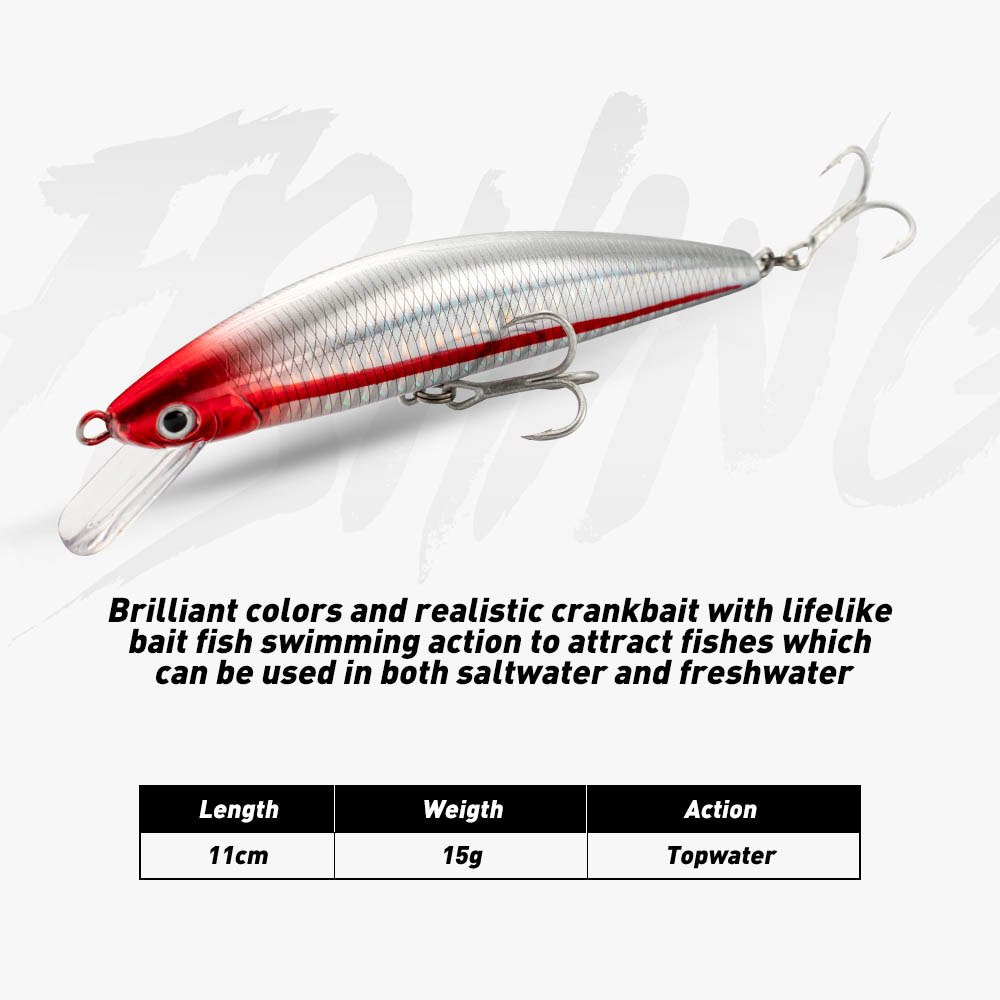 Isca de pesca afundando minnow - Fishing Lure Jerkbait avaliação e preço