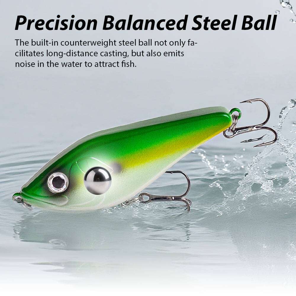Isca Artificial Jerkbait para  - Fishing Lure Jerkbait avaliação e preço