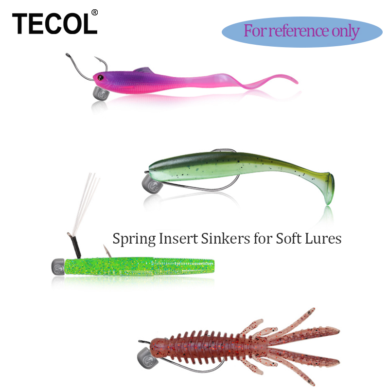 TECOL 1G 1.75G 2.7G 3.5G Peso  - Fishing Lure Accessories avaliação e preço