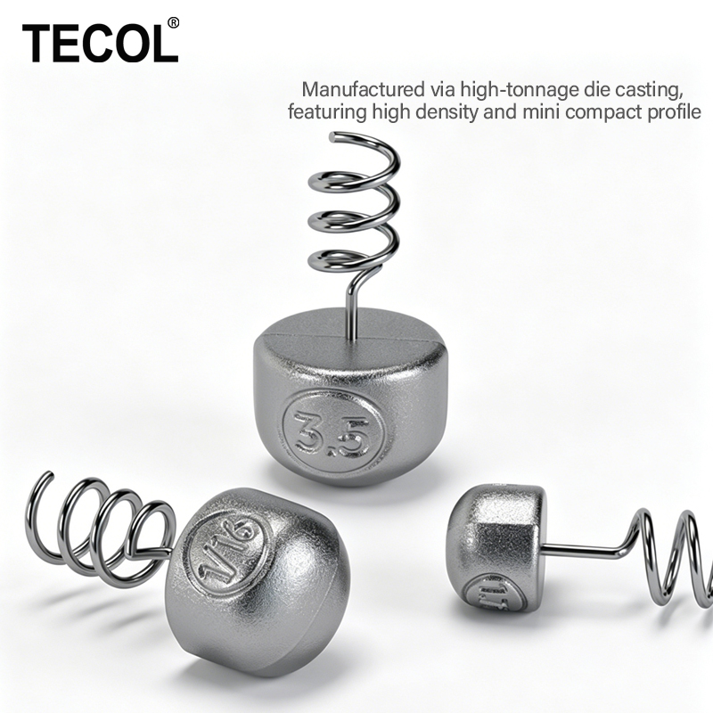 TECOL 1G 1.75G 2.7G 3.5G Peso  - Fishing Lure Accessories avaliação e preço