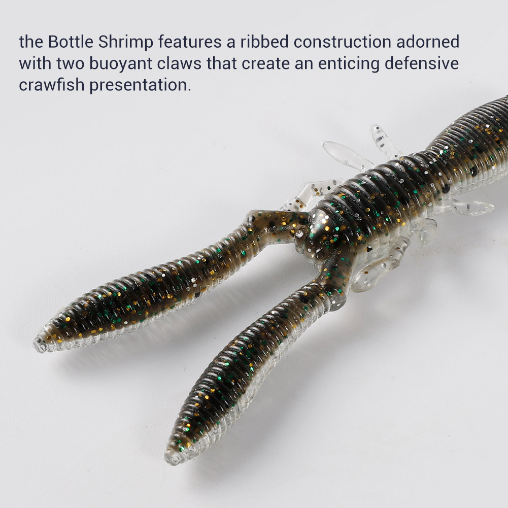 Noeby garrafa camarão craw 75m - Fishing Lure Swimbait avaliação e preço
