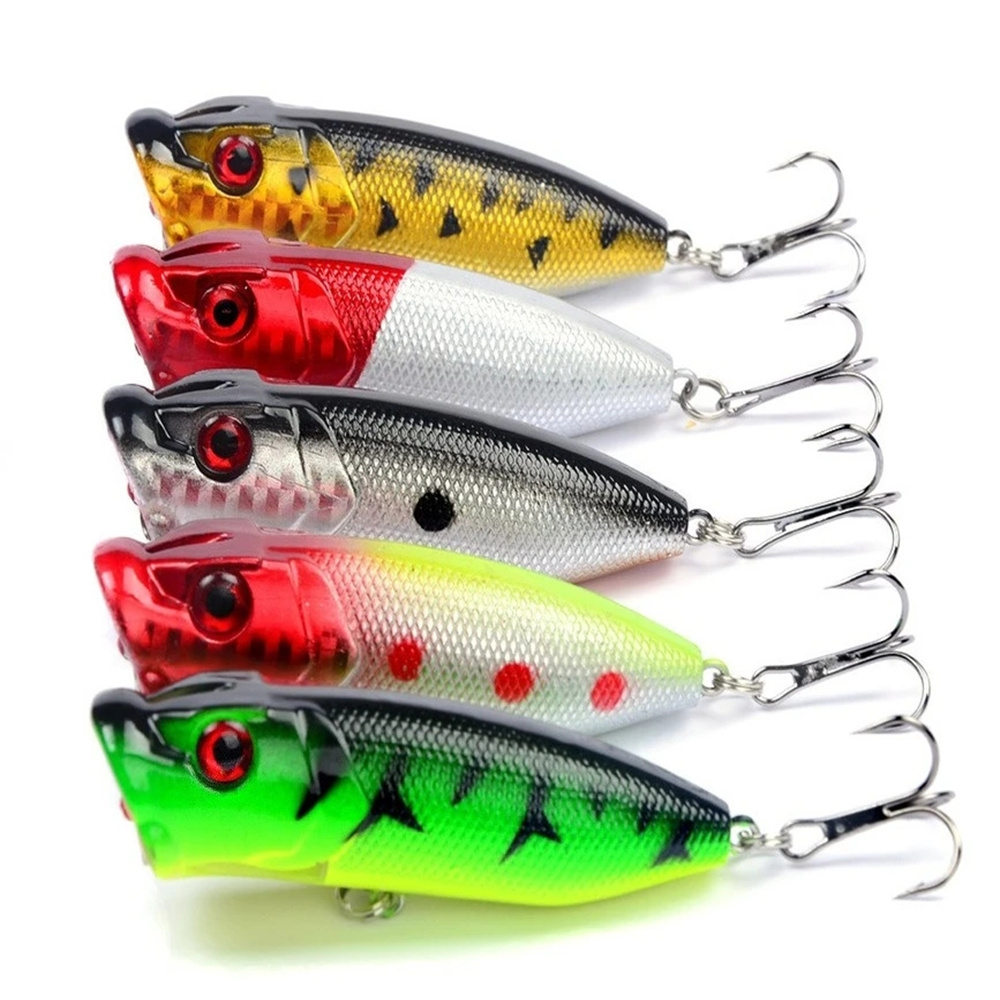 5 unidades de iscas de pesca p - Fishing Lure Popper avaliação e preço