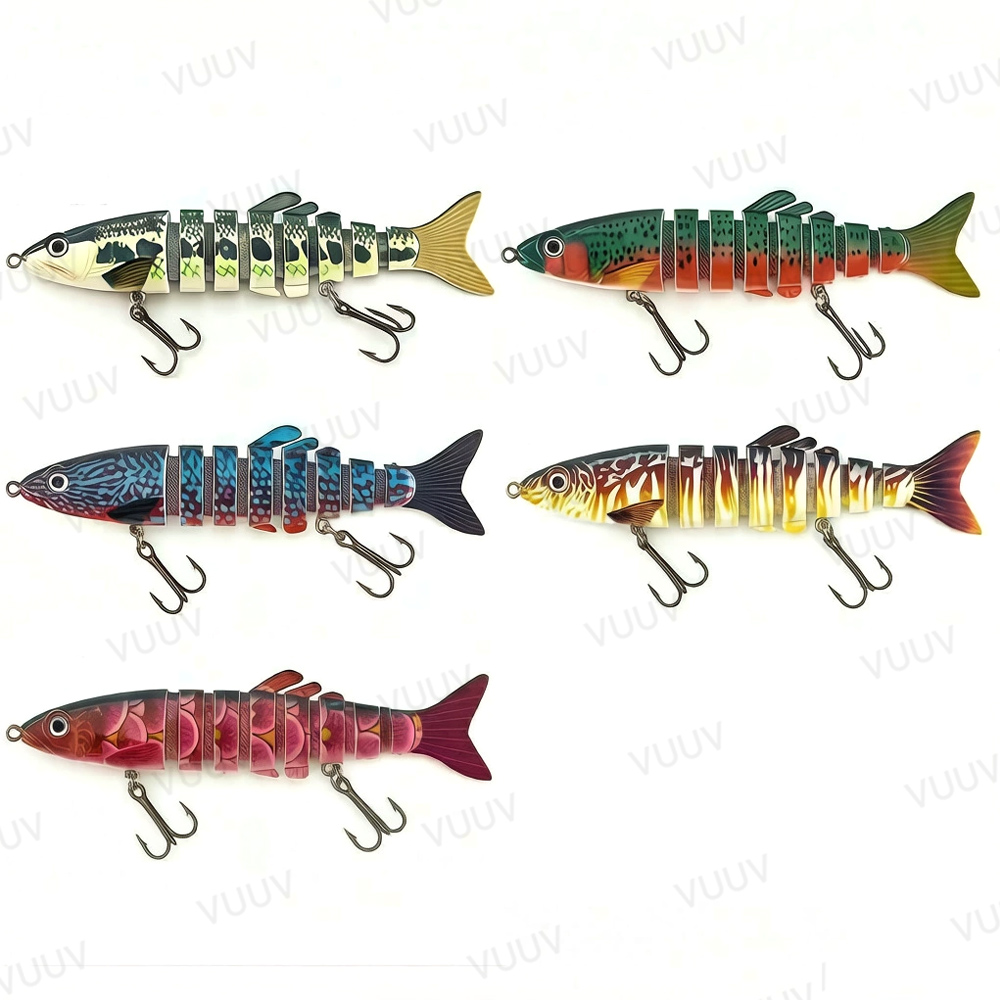 100 Iscas Articuladas para Pes - Fishing Lure Topwater avaliação e preço