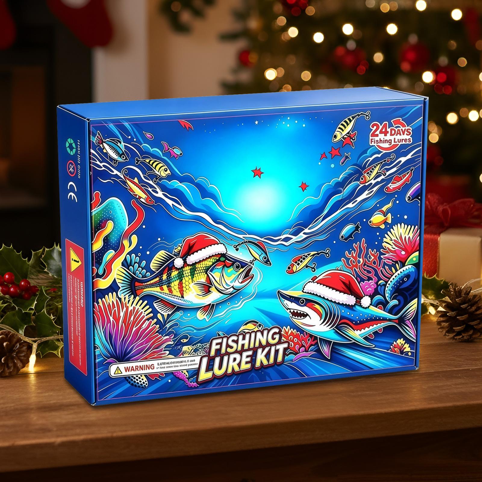 Calendário de Contagem Regress - Fishing Lure Kit avaliação e preço