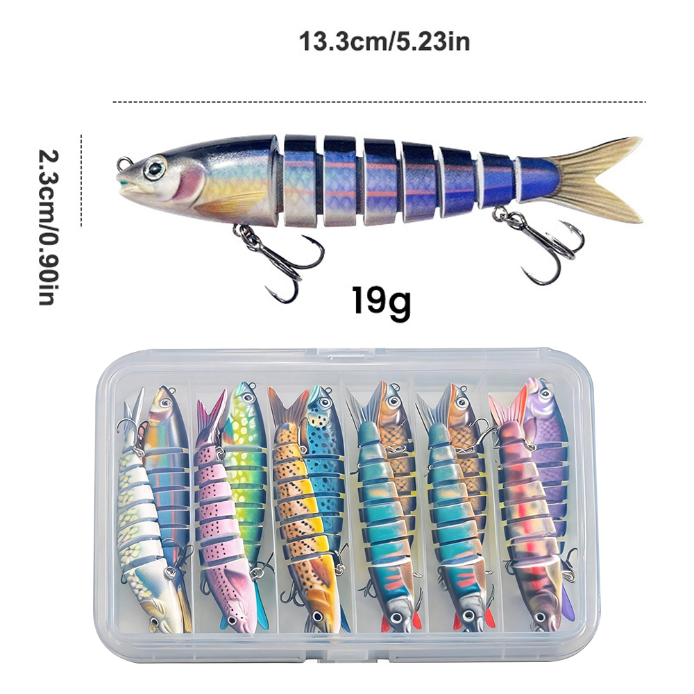 10 Iscas Articuladas para Pesc - Fishing Lure Popper avaliação e preço