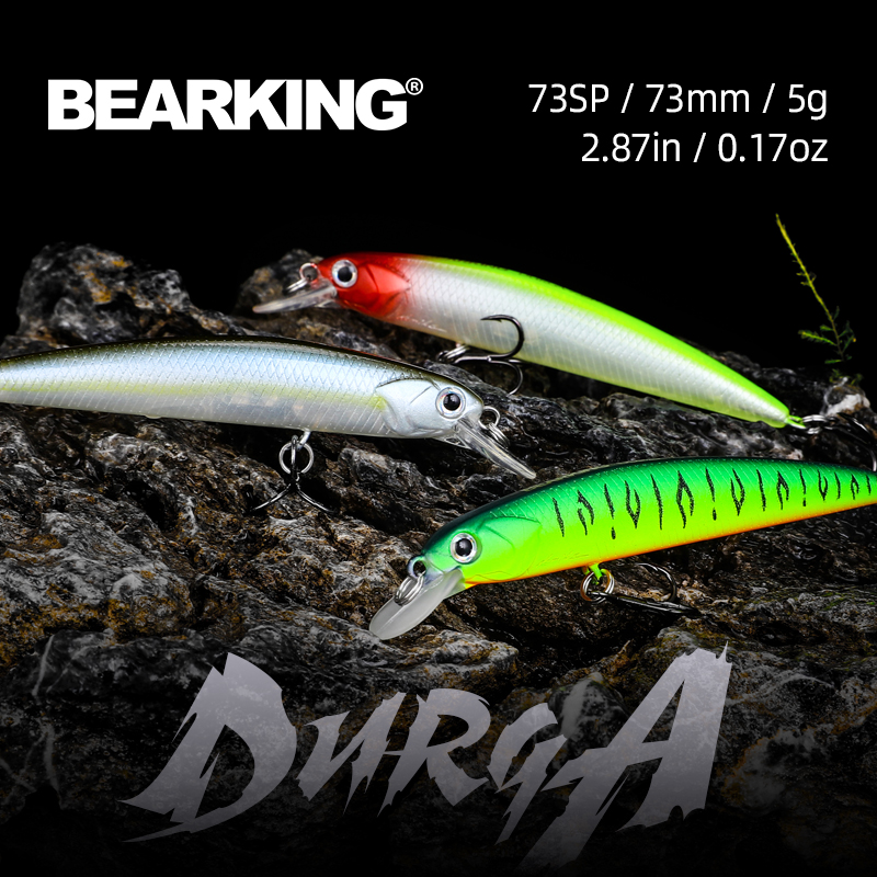 Bearking novo modelo 73mm 5g q - Fishing Lure Crankbait avaliação e preço