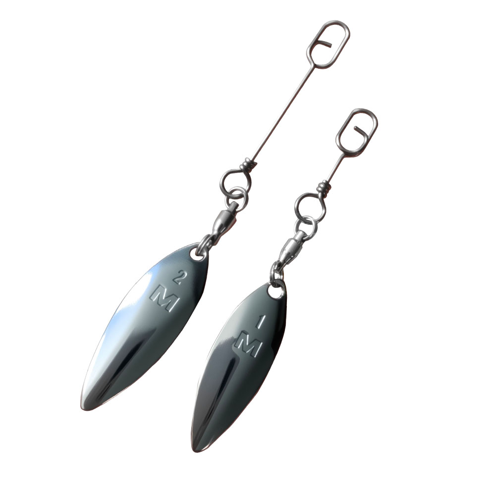 10 pçs lâminas de folha de sal - Fishing Lure Blade Bait avaliação e preço