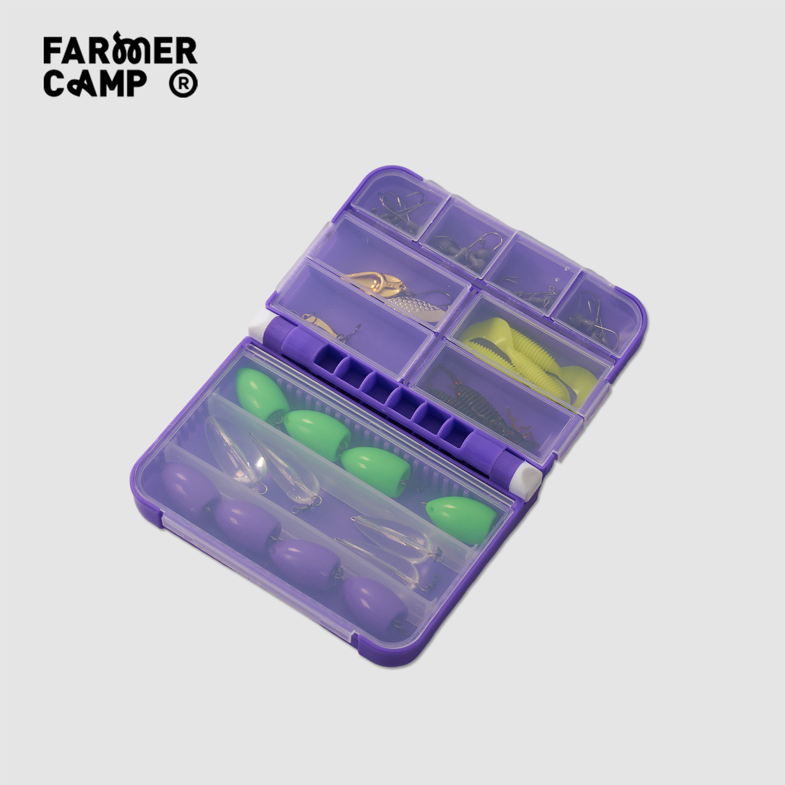 Caixa de Pesca Portátil de Dup - Fishing Lure Spoon avaliação e preço