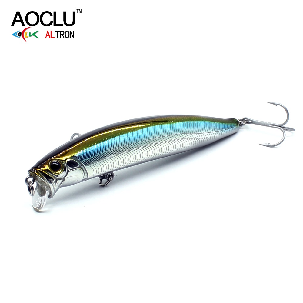 Aoclu seabass assassino flutua - Fishing Lure Jerkbait avaliação e preço