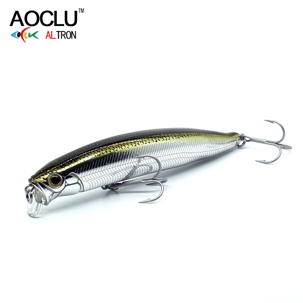 Aoclu seabass assassino flutua - Fishing Lure Jerkbait avaliação e preço