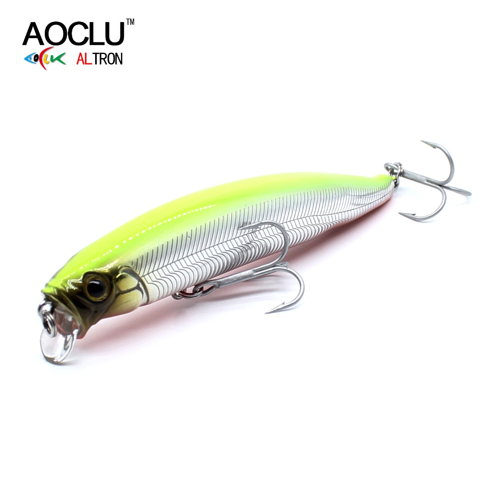 Aoclu seabass assassino flutua - Fishing Lure Jerkbait avaliação e preço