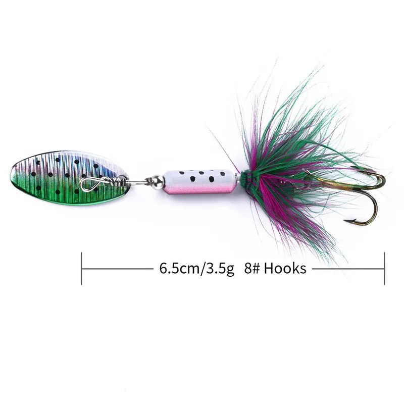 Metal vib iscas 1 pçs 3.5g pen - Fishing Lure Spoon avaliação e preço