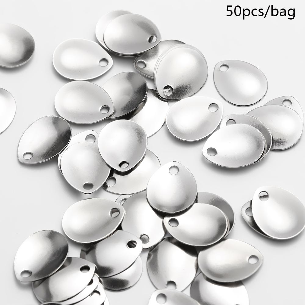 Prata Smooth Nickel Sequins Fi - Fishing Lure Spinner avaliação e preço