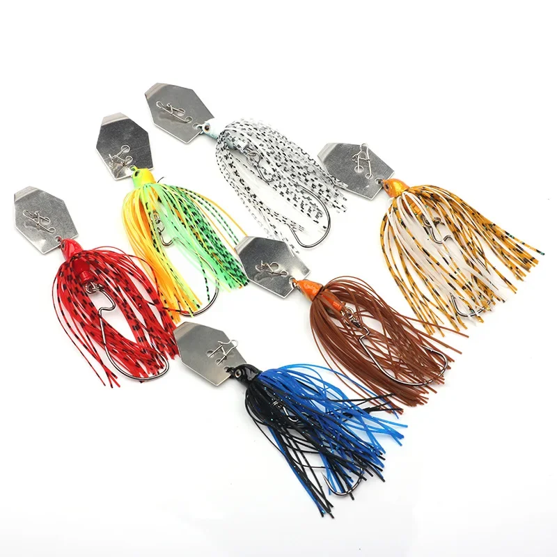 6 pçs/set chatterbait iscas de - Fishing Lure Buzzbait avaliação e preço