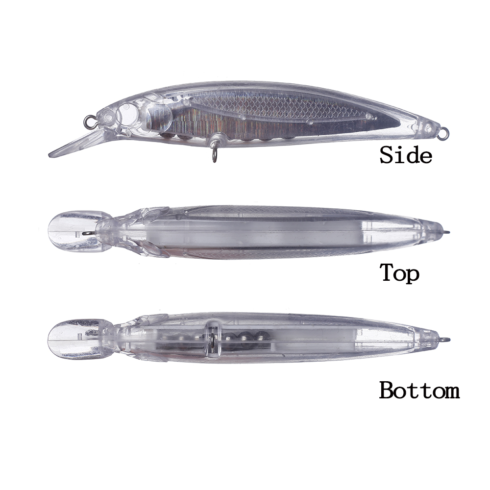 Huang-Unpainted Blanks Bait, I - Fishing Lure Blade Bait avaliação e preço