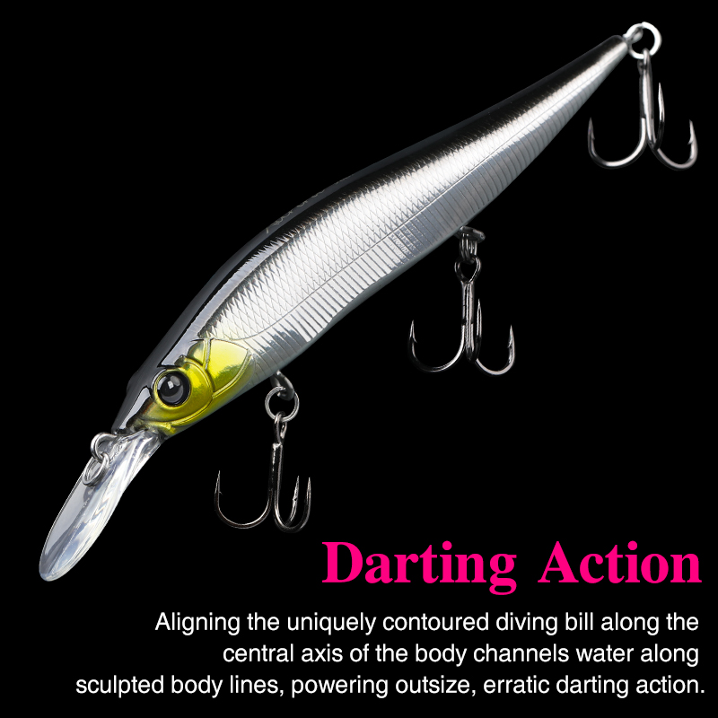 Isca de Pesca TSURINOYA Suspen - Fishing Lure Swimbait avaliação e preço