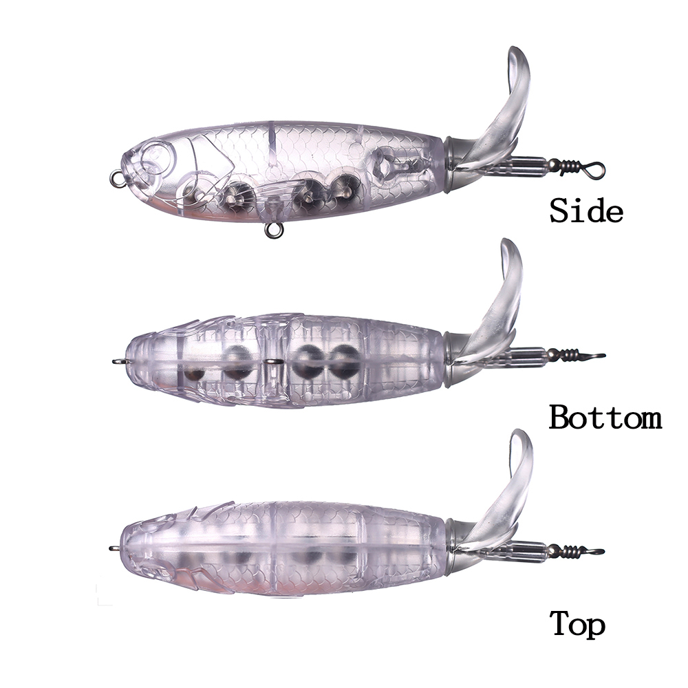 Huang-sem pintura em branco Ba - Fishing Lure Popper avaliação e preço