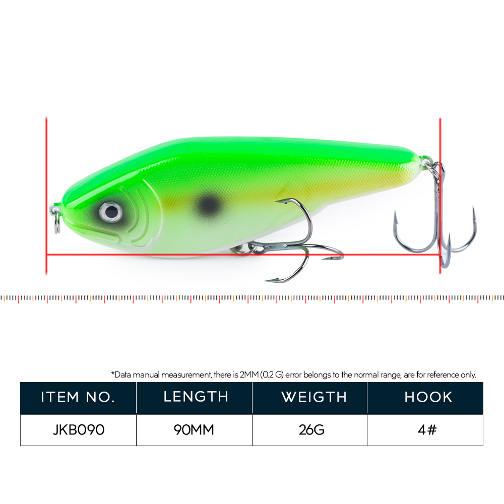 Isca Artificial Hanlin NEW Gli - Fishing Lure Jerkbait avaliação e preço