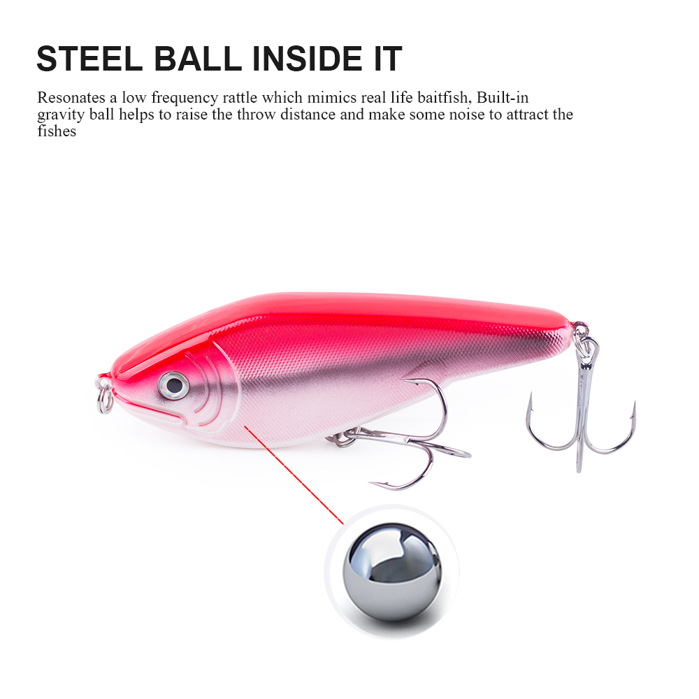 Isca Artificial Hanlin NEW Gli - Fishing Lure Jerkbait avaliação e preço