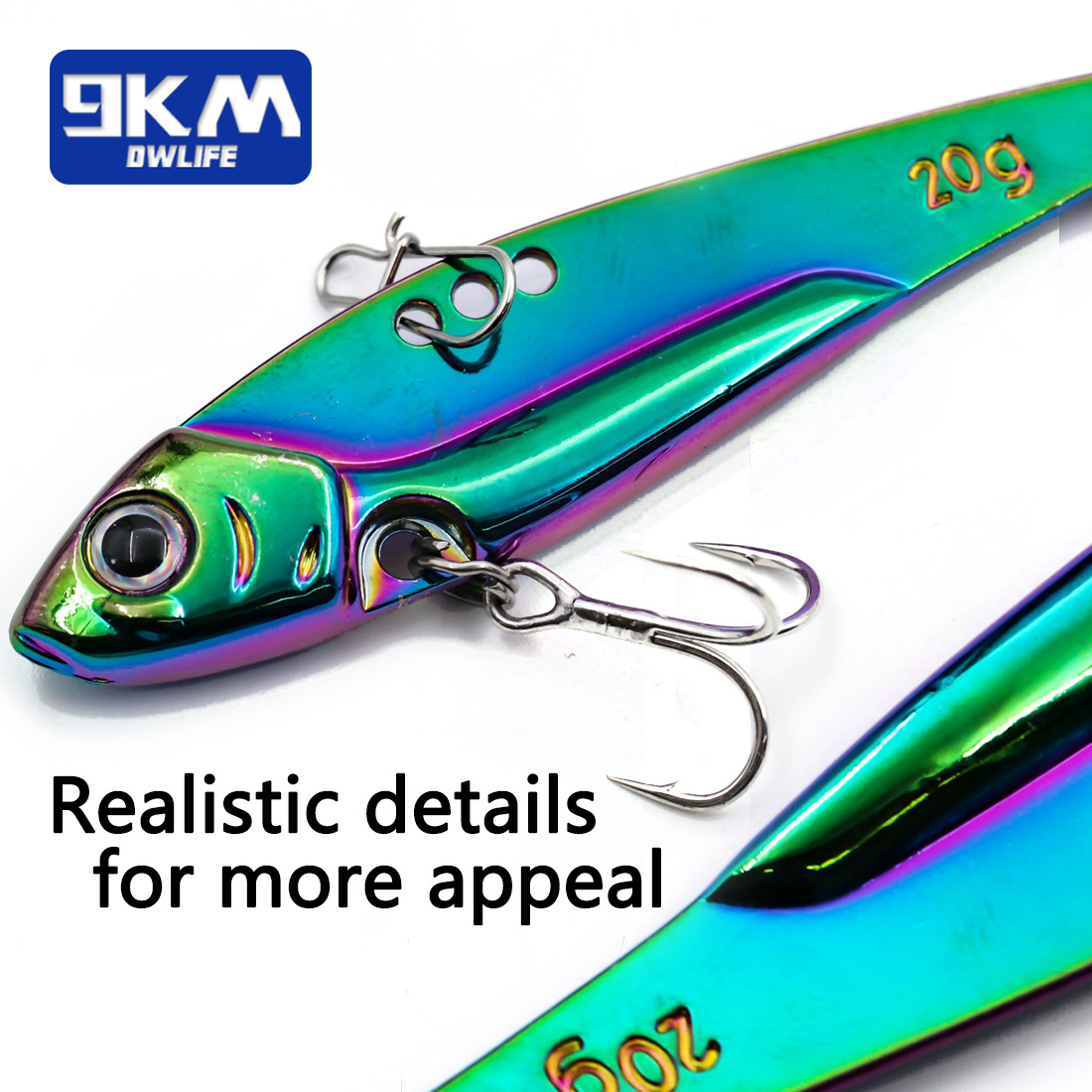 9km 1 pçs lâmina de metal isca - Fishing Lure Blade Bait avaliação e preço