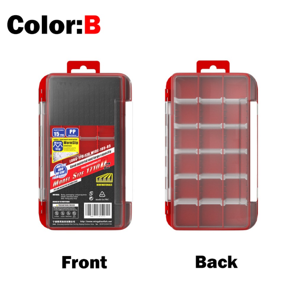 Equipamento de pesca 2 camadas - Fishing Lure Box avaliação e preço