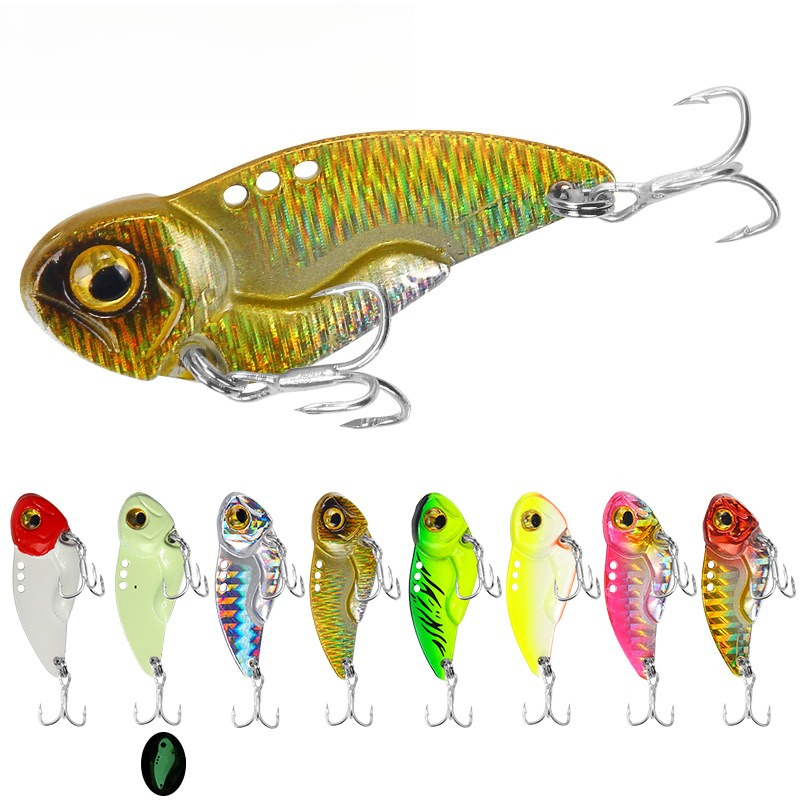 Isca Artificial Metálica Vib B - Fishing Lure Blade Bait avaliação e preço