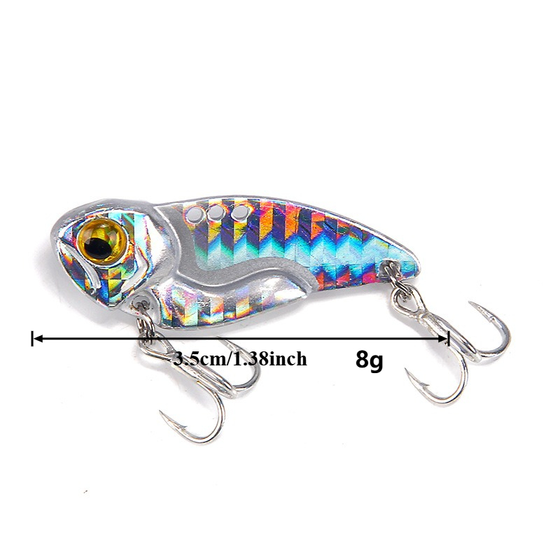 Isca Artificial Metálica Vib B - Fishing Lure Blade Bait avaliação e preço