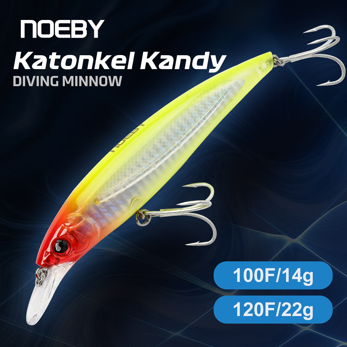 Isca de Pesca NOEBY Minnow 100 - Fishing Lure Jerkbait avaliação e preço
