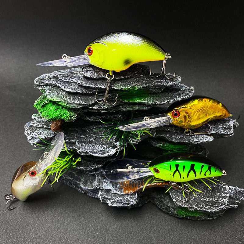 Iscas de Pesca Crankbait Flutu - Fishing Lure Jerkbait avaliação e preço