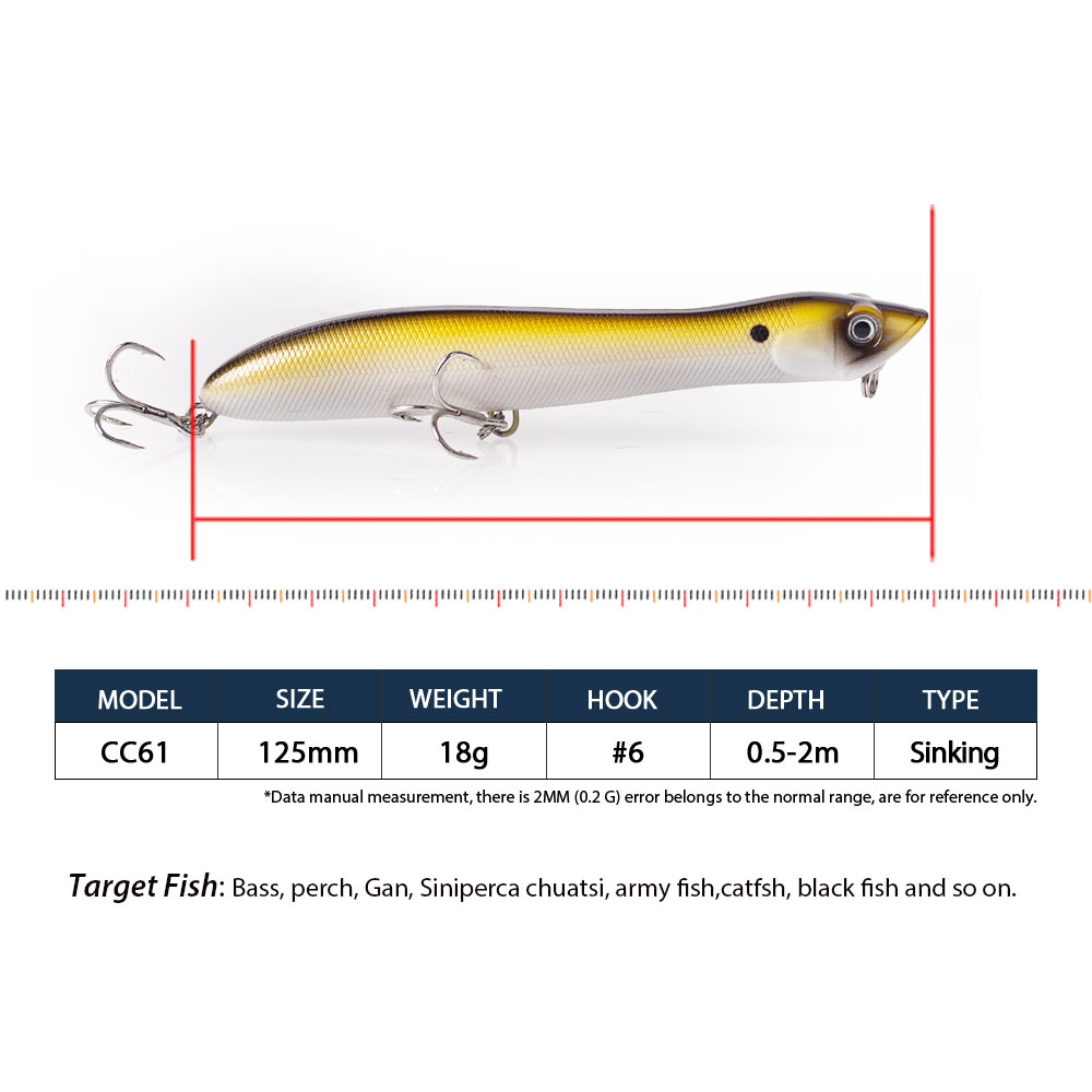 Isca de Pesca Flutuante Topwat - Fishing Lure Popper avaliação e preço