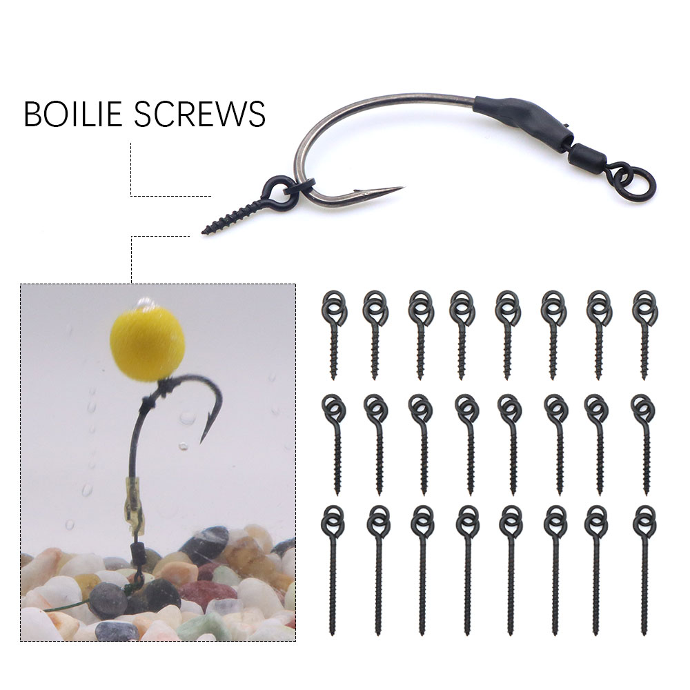 20 pçs carpa pesca boilie clip - Fishing Lure Accessories avaliação e preço